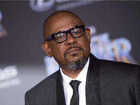 Actor Forest Whitaker attends the world premiere of Marvel Studios Black Panther.