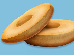 According to Emojipedia, the bagel is “likely to be presented sliced to differentiate from doughnut at small sizes.”