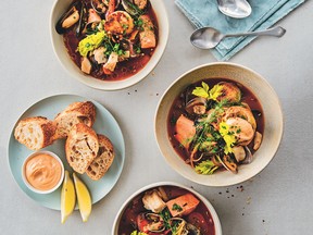 West Coast Bouillabaisse from Lure by Ned Bell with Valerie Howes.