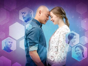ATP's Constellations stars Mike Tan as Roland and Jamie Konchak as Marianne.