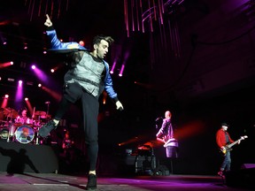 Hedley performs in Peterborough, Ont., on April 15, 2016.