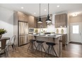 The kitchen in the Hillcrest show home at Nolan Park by Cardel Lifestyles.