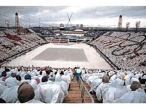 The 1988 Winter Olympics opening ceremonies. Reader says investment in improving McMahon Stadium is worthwhile.