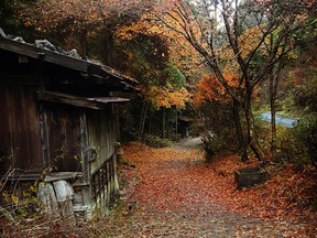 Nagiso-Watashima, on the Nakasendo Way, an old Samurai walking trail across Japan. Courtesy Stephen Hunt