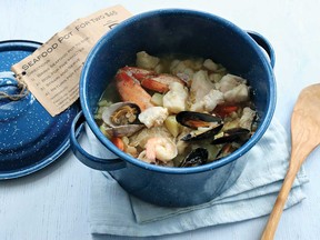 Seafood Pot for Two.