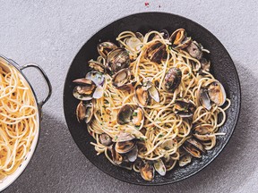 Spaghetti with Clams, Chili and Olive Oil from Lure by Ned Bell with Valerie Howes.