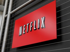 (FILES) This file photo taken on April 13, 2011 shows the Netflix company logo  at Netflix headquarters in Los Gatos, California. / AFP PHOTO / Ryan AnsonRYAN ANSON/AFP/Getty Images