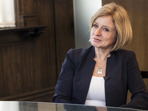 Alberta Premier Rachel Notley is interviewed by Postmedia on Friday, March 9, 2017 at the McDougall Centre in Calgary. Kerianne Sproule/Postmedia