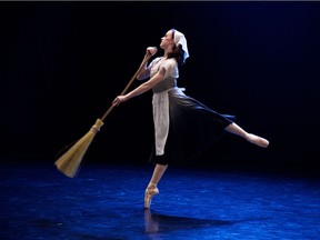 Jennifer Gibson as Cinderella in Alberta Ballet's new show. Courtesy, Paul McGrath