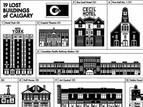 An illustrator with an eye for detail and history turns his attention to the Lost Buildings of Calgary. The results are not so much ghostly as spirited.