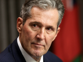Manitoba Premier Brian Pallister is famed for his head-scratching antics.