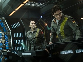 A scene from The Cloverfield Paradox.