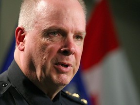 Calgary police Chief Roger Chaffin.