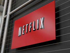 (FILES) This file photo taken on April 13, 2011 shows the Netflix company logo  at Netflix headquarters in Los Gatos, California. / AFP PHOTO / Ryan AnsonRYAN ANSON/AFP/Getty Images