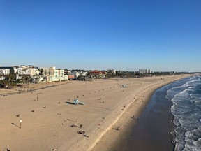 When in Santa Monica, you have to take a ride on the giant Ferris wheel. It's a one-of-a-kind landmark on the pier and from the top you get great aerial views of the beach. Courtesy, Greg Olsen