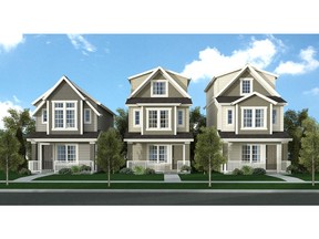 An artist's rendering of the cottages by Stepper Homes in Montrose.