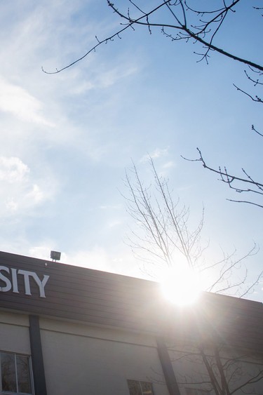 A building is seen at Trinity Western University in Langley, B.C., on Wednesday, February 22, 2017. THE CANADIAN PRESS/Darryl Dyck ORG XMIT: VCRD207