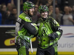 Robert Church (right, during a recent game) picked up seven points against Colorado Saturday night.