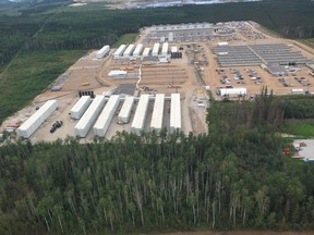 The five housing clusters at Noralta Lodge's Fort McMurray Village in northern Alberta.