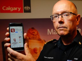 Tom Sampson, chief of the Calgary emergency disaster agency, called the cellphone alerts a "huge step forward."