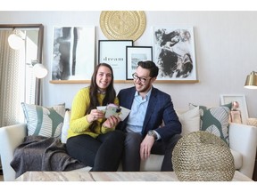 Andi Watts and Justin Smith are excited about moving to their new home at Fish Creek Exchange in southwest Calgary.