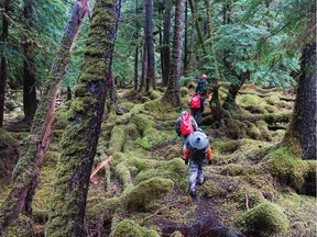 Hunters head out to kill introduced deer on islands within Juan Perez Sound in Haida Gwaii.