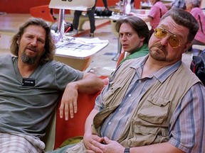 Jeff Bridges, Steve Buscemi, John Goodman in The Big Lewbowski.