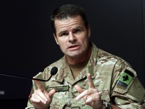 Commander of Canadian Special Operations Forces, Major General Mike Rouleau.