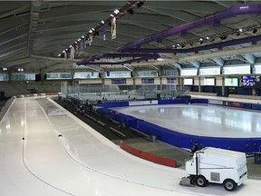 The University of Calgary benefited from new student housing, a physical education building, the Olympic Oval (pictured) and upgrades to McMahon Stadium when the city hosted the 1988 Games.