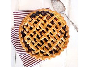Strawberry and Rhubarb Pie for ATCO Blue Flame Kitchen for April 25, 2018. Image supplied by ATCO Blue Flame Kitchen