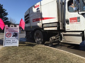 The City of Calgary is launching its annual street sweeping program.