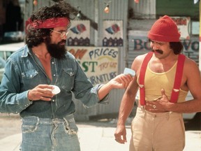 Iconic potheads Tommy Chong and Cheech Marin.
