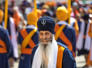 Thousands of Calgarians took part in the Nagar Kirtan Sikh Parade in northeast Calgary on Saturday May 12, 2018.