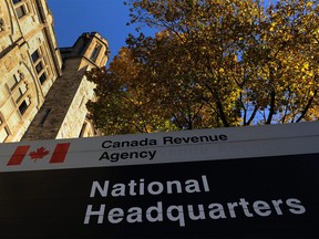 The Canada Revenue Agency headquarters in Ottawa is shown on Friday, November 4, 2011. The Canada Revenue Agency says it executed three search warrants today as part of a criminal investigation related to the so-called Panama Papers data leak. THE CANADIAN PRESS/Sean Kilpatrick ORG XMIT: CPT137