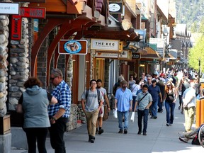 The town of Banff in Banff National Park hopes tourism continues to grow a year after Canada's 150th party.