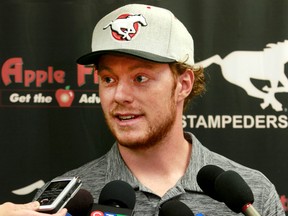 Calgary Stampeders backup quarterback Andrew Buckley announces his retirement on May 7, 2018. Buckley is returning to the University of Calgary to train as a doctor.