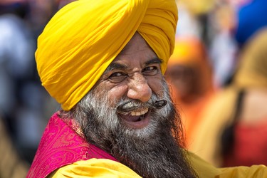 Thousands of Calgarians took part in the Nagar Kirtan Sikh Parade in northeast Calgary on Saturday May 12, 2018.