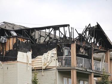 An early morning four alarm fire caused extensive damage to a condo complex in Inglewood on Wednesday May 30, 2018.