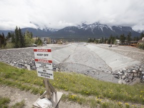 Canmore's Cougar Creek, shown one year after the 2013 flood.