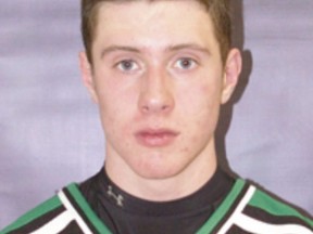 Allistair Chapman, 25, accused ringleader of the Calgary drug cartel at the centre of ALERT's "Project Arbour." Chapman played for both the Calgary Royals and the Drayton Valley Thunder of the AJHL during the 2008-09 season. Team photo