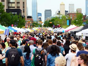 The streets were packed for the 2017 edition of the 4th Street Lilac Festival. This year's event runs on Sunday, June 3.