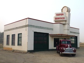 The Eamon's Super Service station, for years a landmark in northwest Calgary, has a new home in High River.