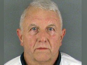 This image obtained from the Gaston County Sheriffs Office shows Roger Glenn Self, 62, of Dallas, North Carolina. Self was under arrest for murder in North Carolina on May 21, 2018, after allegedly seating his family in a restaurant and then ramming them with his car at full speed, killing his daughter and daughter-in-law. Self is being held on two charges of first-degree murder, according to the Gaston County Sheriff's Office.