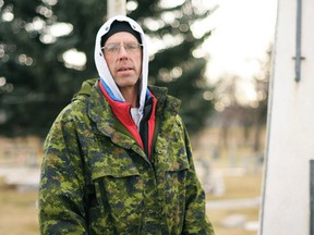 Eric Dahl, the Drumheller man who is cleaning up veteran grave sites. Supplied photo by Laureen G.Pentelescu