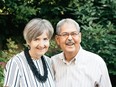 Ross Kobayashi with his wife Catherine (left). Kobayashi received a lung transplant through Ex Vivo Lung Perfusion in February 2017, after being diagnosed as Idiopathic Pulmonary Fibrosis. Photo courtesy of Ross Kobayashi