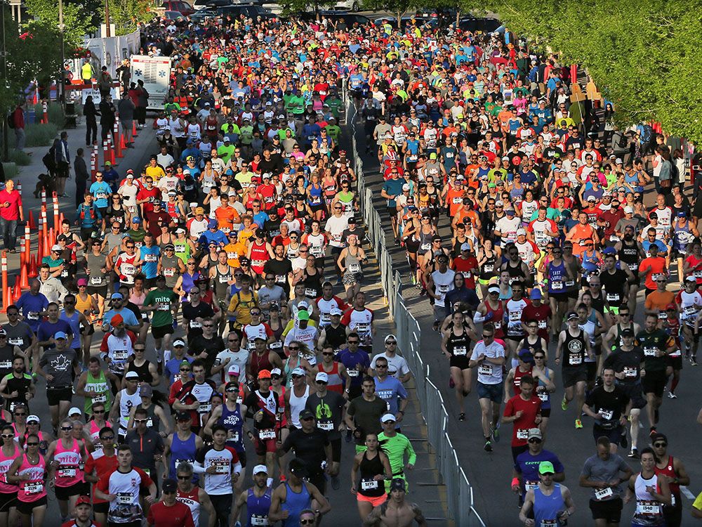 Thousands to lace up their shoes for 54th Scotiabank Calgary Marathon