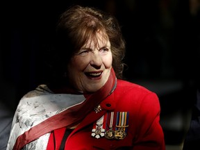 Lois Mitchell, Lieutenant Governor of Alberta, photographed during a ceremony at the Military Museums in Calgary on Oct. 21, 2017.
