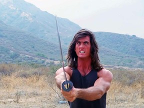 A still from Samurai Cop. The film screens on Sunday at Broken City as the first instalment in The Fifth Reel's Awful Cinema series.