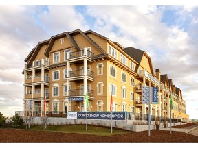 Sandgate, by Hopewell Residential, in Mahogany. Sales of condominiums with woodframe construction are being helped by changes to mortgage lending rules.