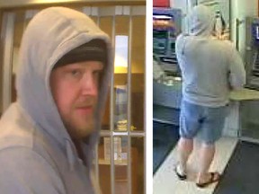 Suspect wanted in an armed robbery of a senior at an ATM at 3619 17th Ave. S.E. on April 29, 2018.
